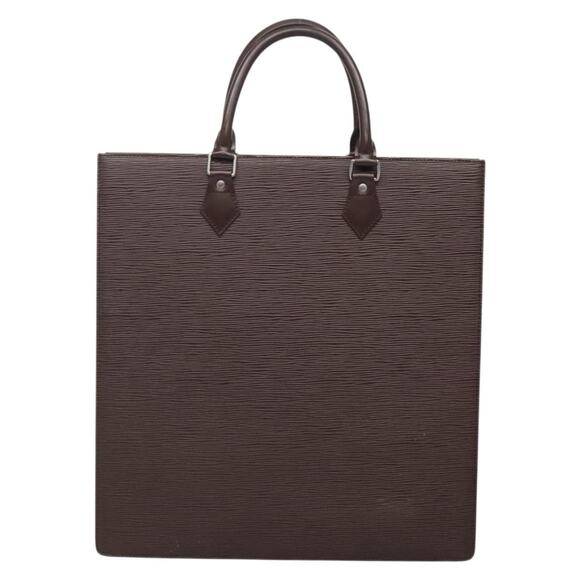 LOUIS VUITTON Epi Sac Plat Hand Bag Mocha Brown M5908d M5908d - Picture 2 of 16